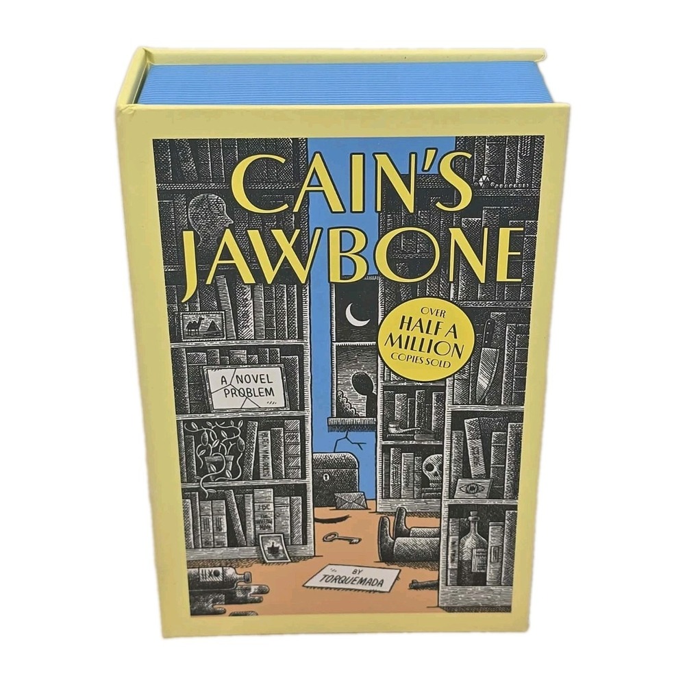 Cain's Jawbone Torquemada Unbound Limited Edition Numbered Hardcover Puzzle Book